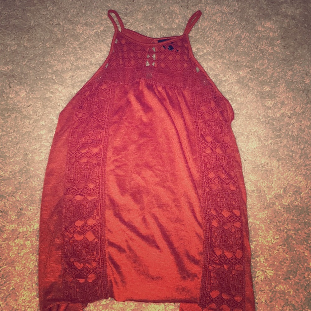 Rust flowy tank